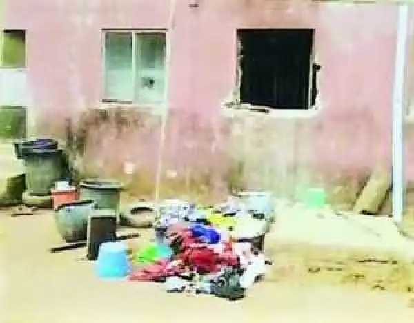 Widow Loses Her Three Children After Fire Gutted Their House In Lagos